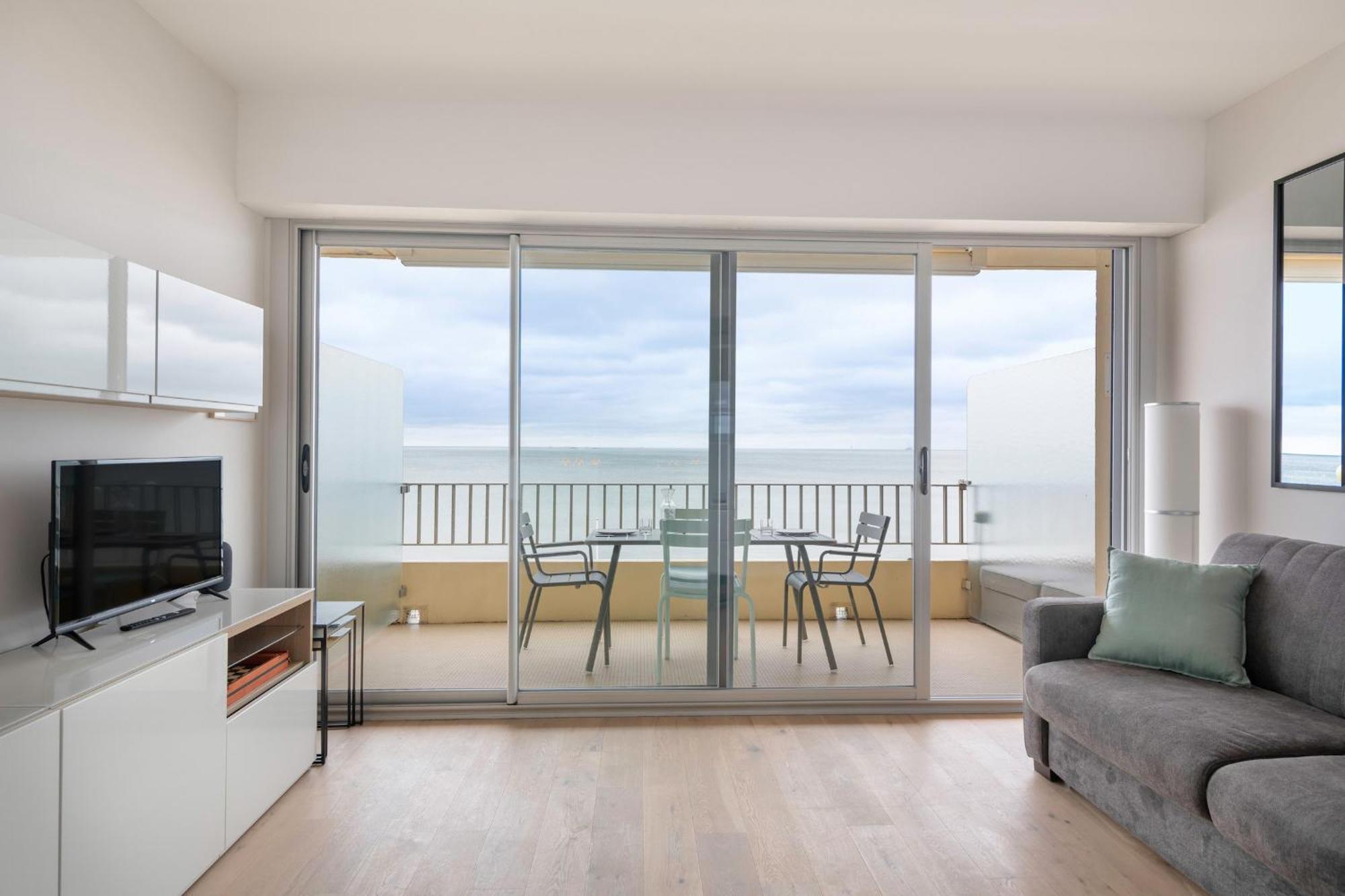 Vue Mer ! Appartement Pour 4 La Baule-Escoublac Luaran gambar